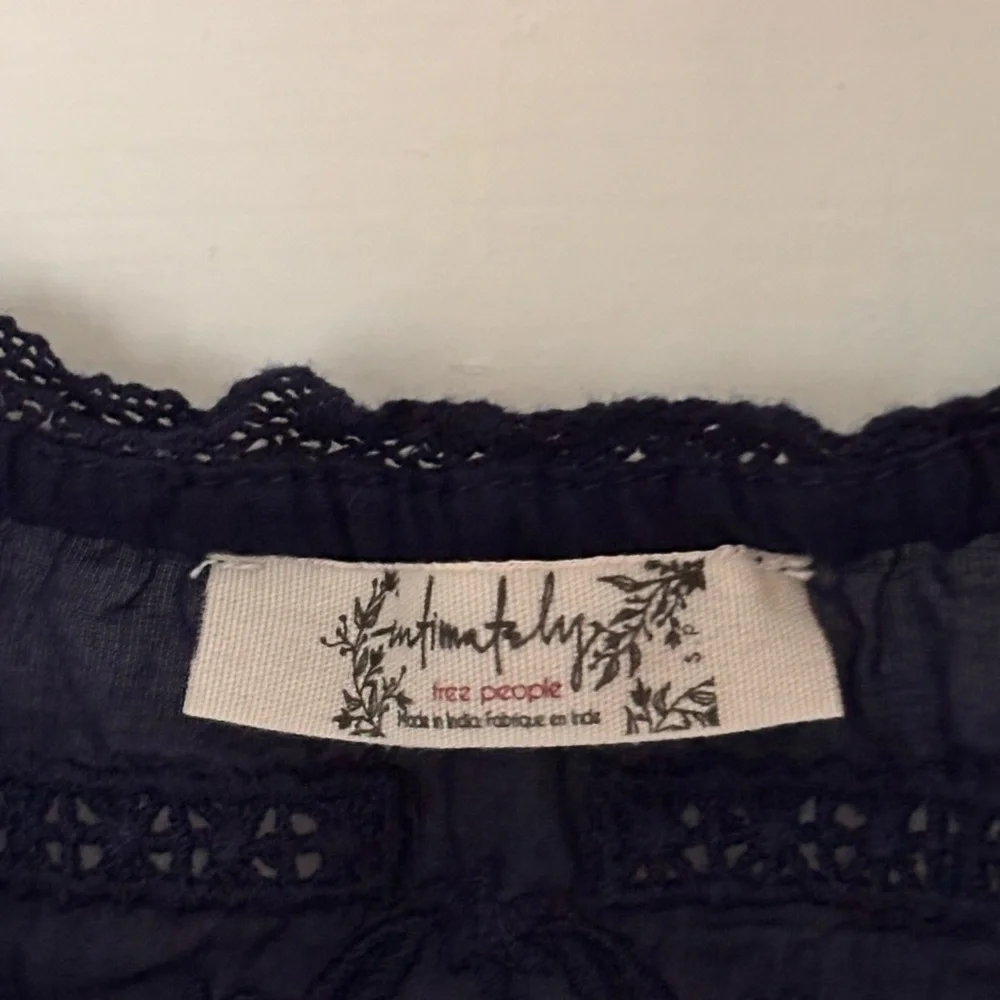 Free People Blue Lace Nightgown - Picture 6 of 6